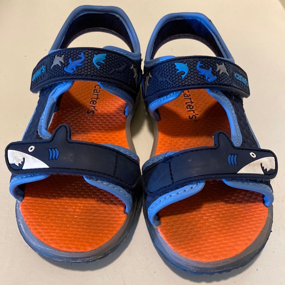 Carters Little boy 11 light up sandals